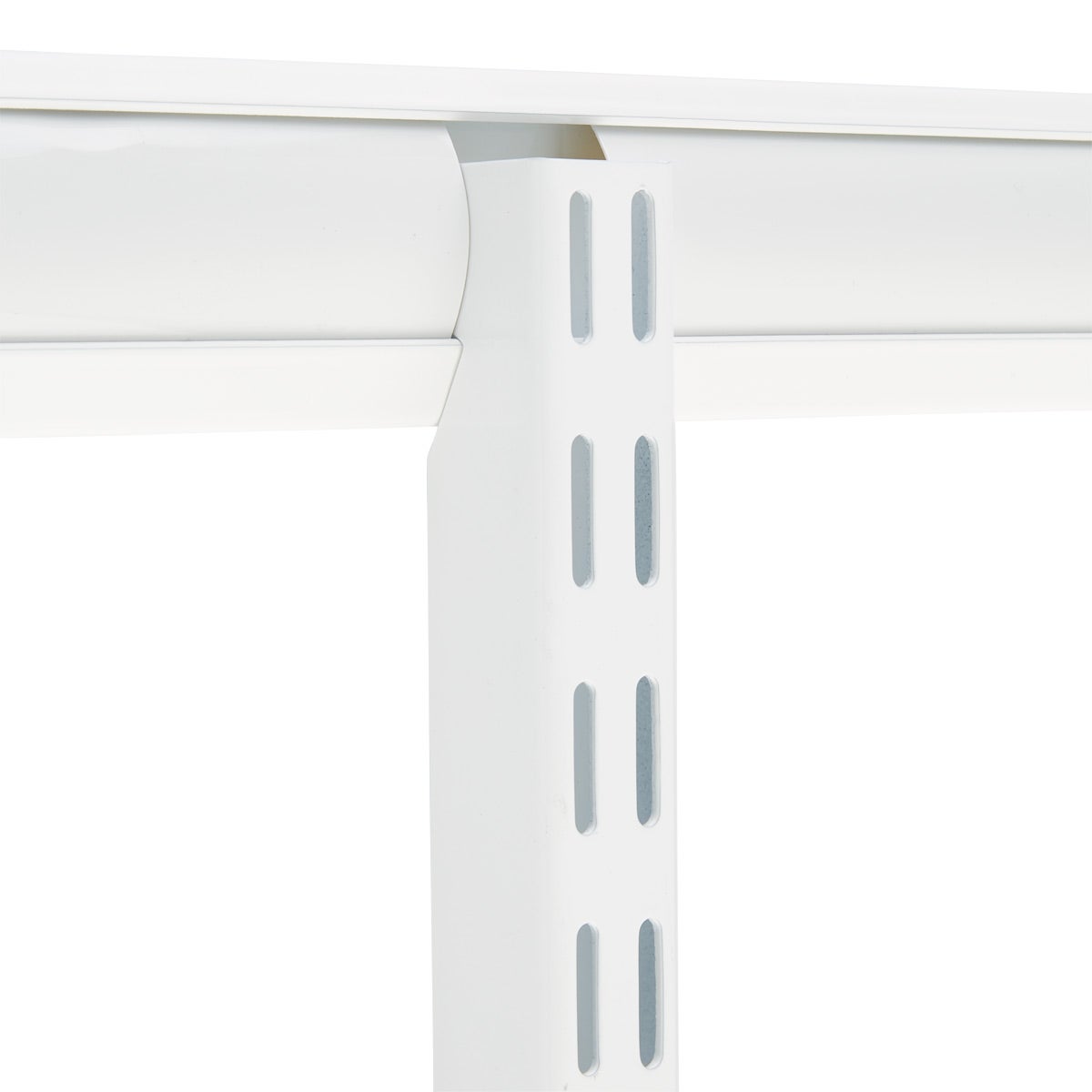 White Elfa Top Track Cover The Container Store