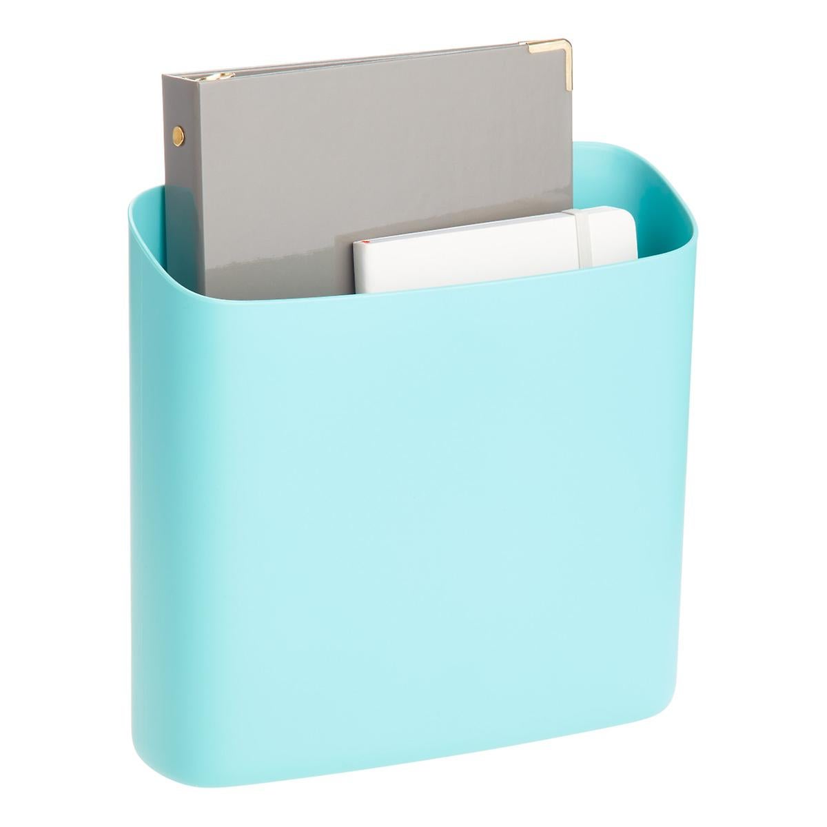 Teal Perch Biggy Magnetic Container The Container Store