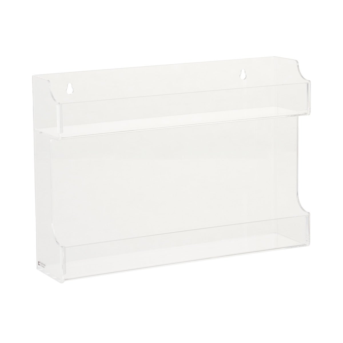 Double Acrylic Spice Rack The Container Store