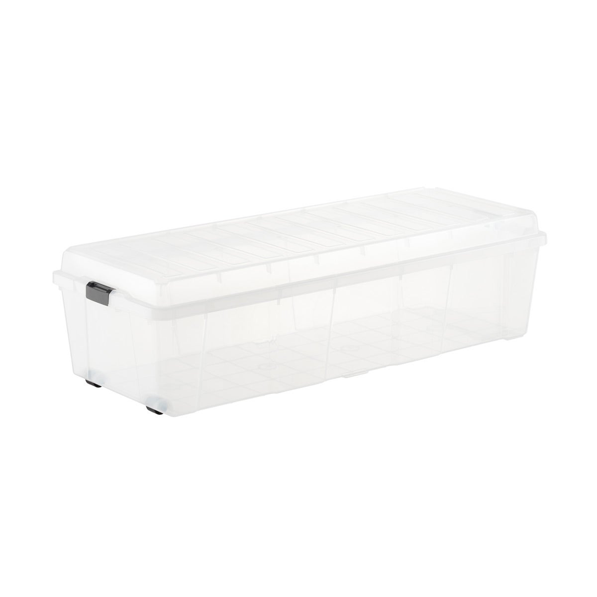 IRIS Plastic Storage Containers 28 Quarts 6 x 16 14 x 24 Clear