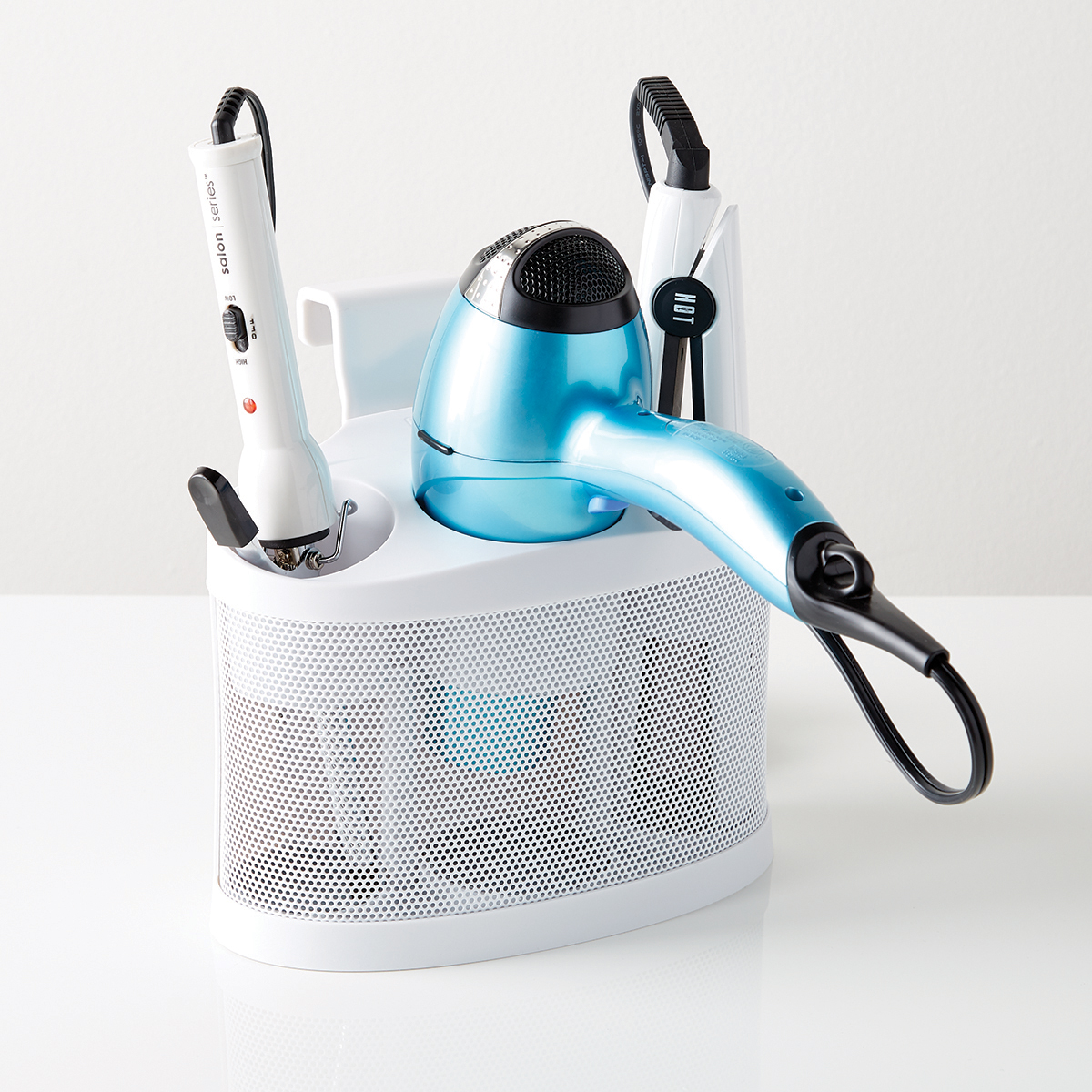 CROC Glamour G Station Heat Proof Dual Hair Dryer And Hot Iron Holder –  ProStylingSource