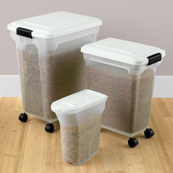 Iris 50 lb Airtight Pet Food Storage Container