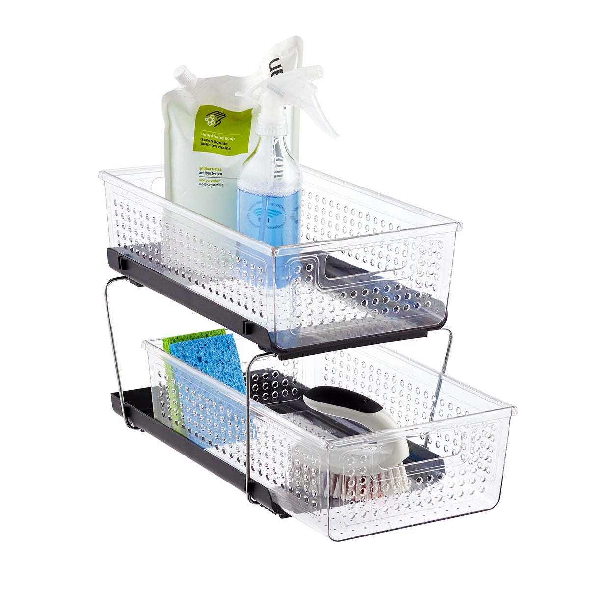 madesmart 2 tier divided