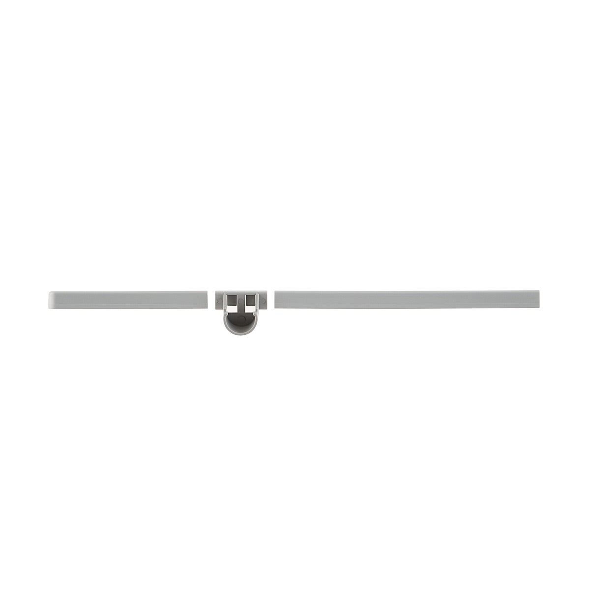 Platinum Elfa Bracket Cover Closet Rod Holder The Container Store