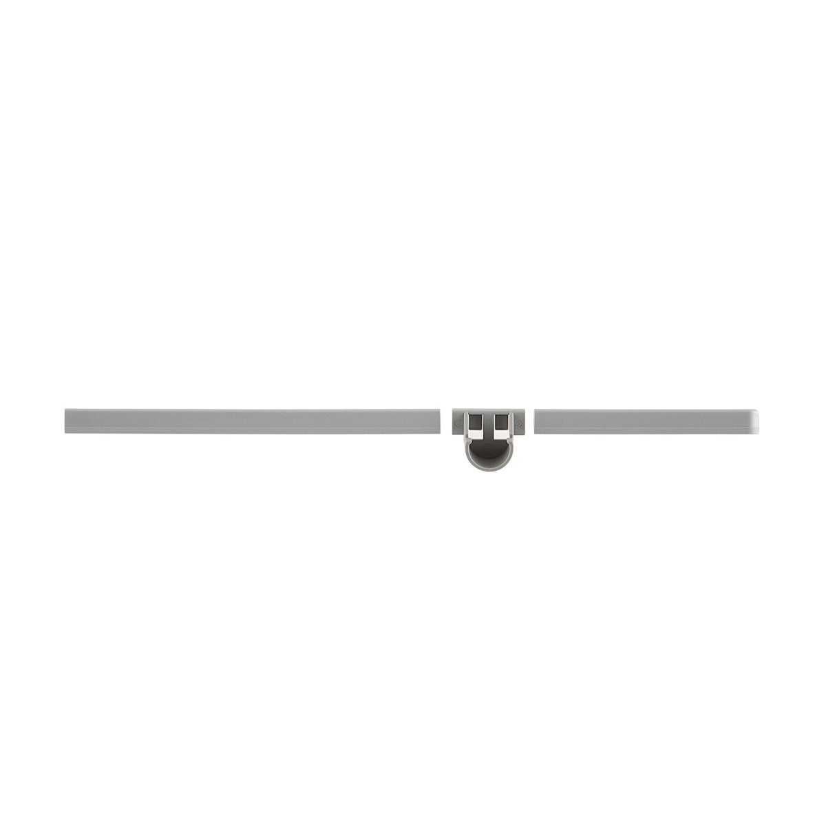 Platinum Elfa Bracket Cover Closet Rod Holder The Container Store