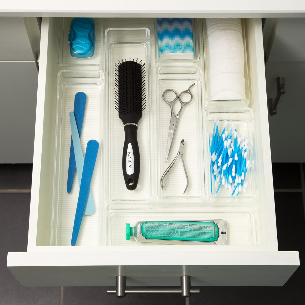 Bathroom clearance drawer organizers