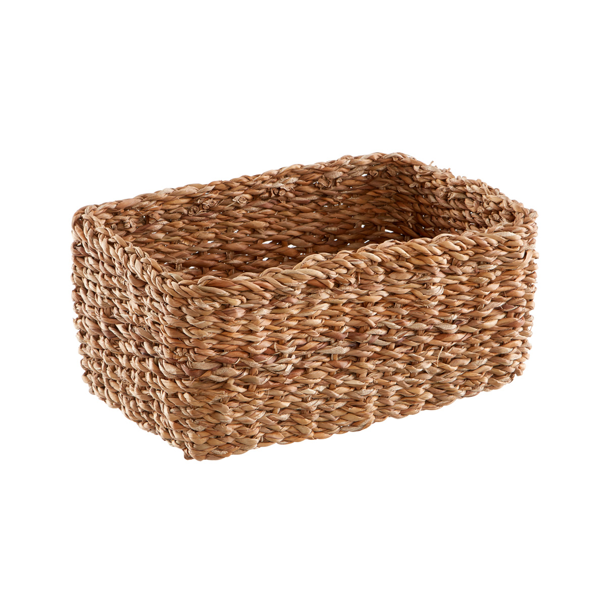 Small Rectangular Hogla Bin Natural, 7 x 11 x 5-1/4 H | The Container Store