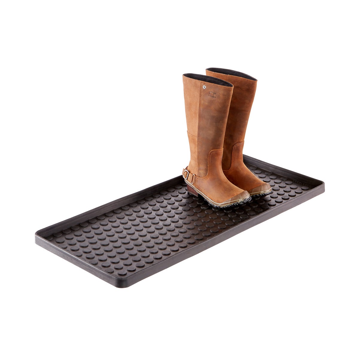 Black Large Shoe & Boot Tray