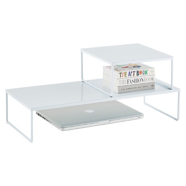 Desk Riser Franklin Desk Risers The Container Store