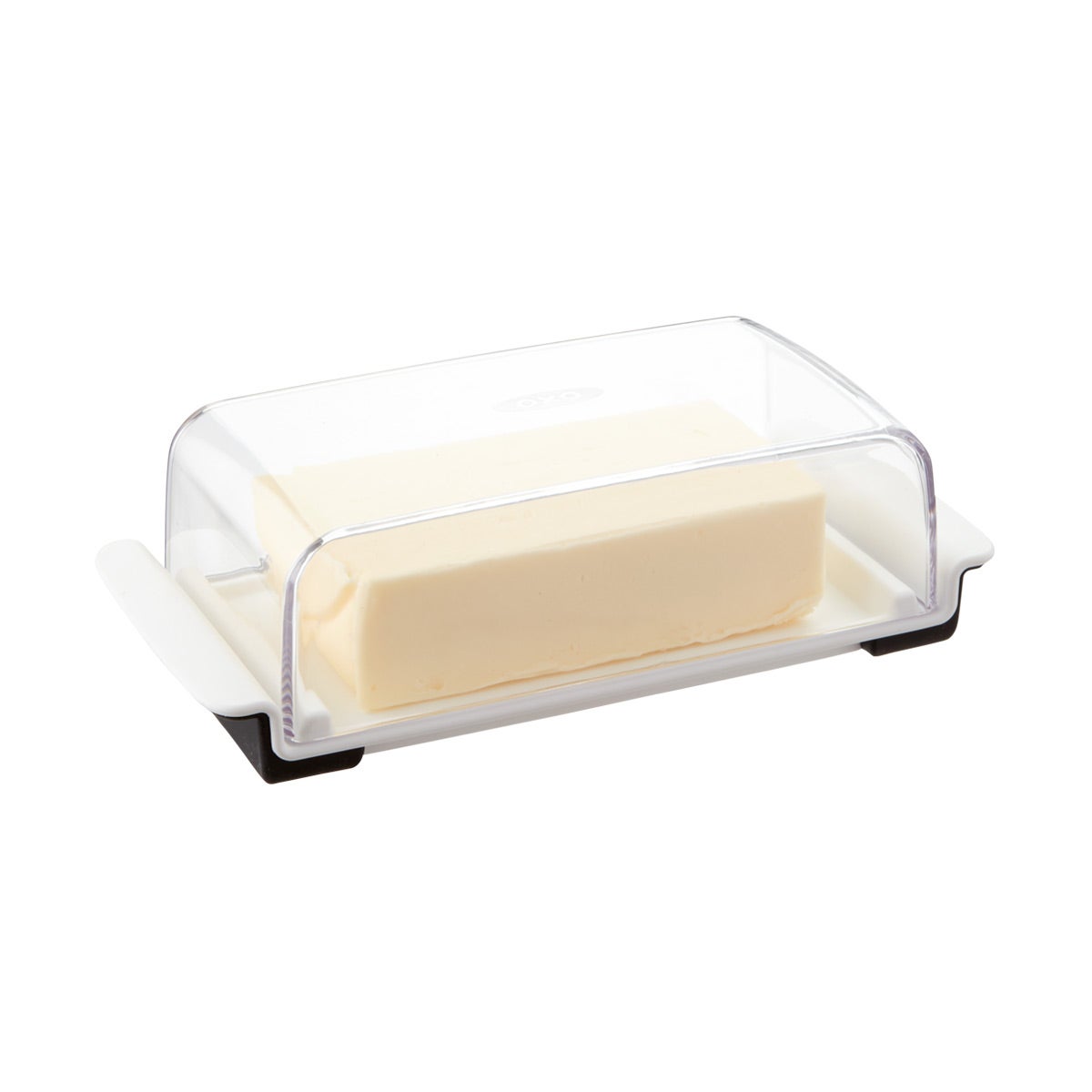 Butter Dish With Lid And Knife, Transparent Cheese Container