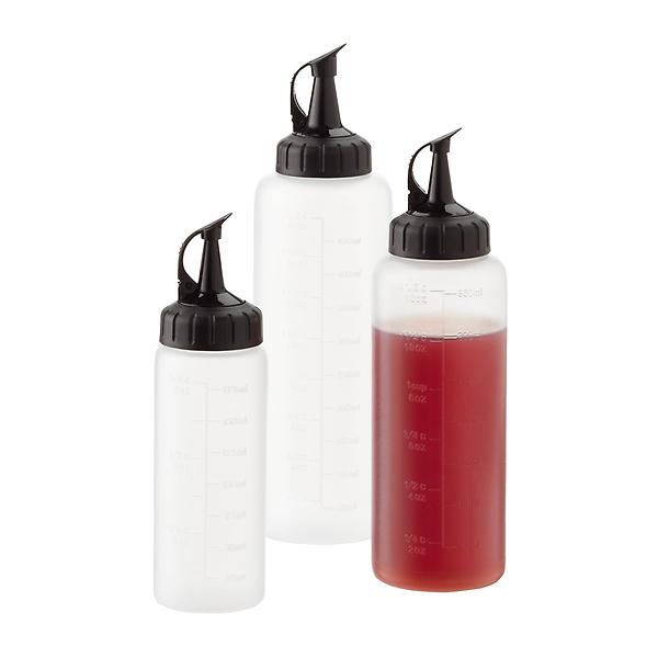 Proprietary Squeeze Bottles Inspired by Chef Tools