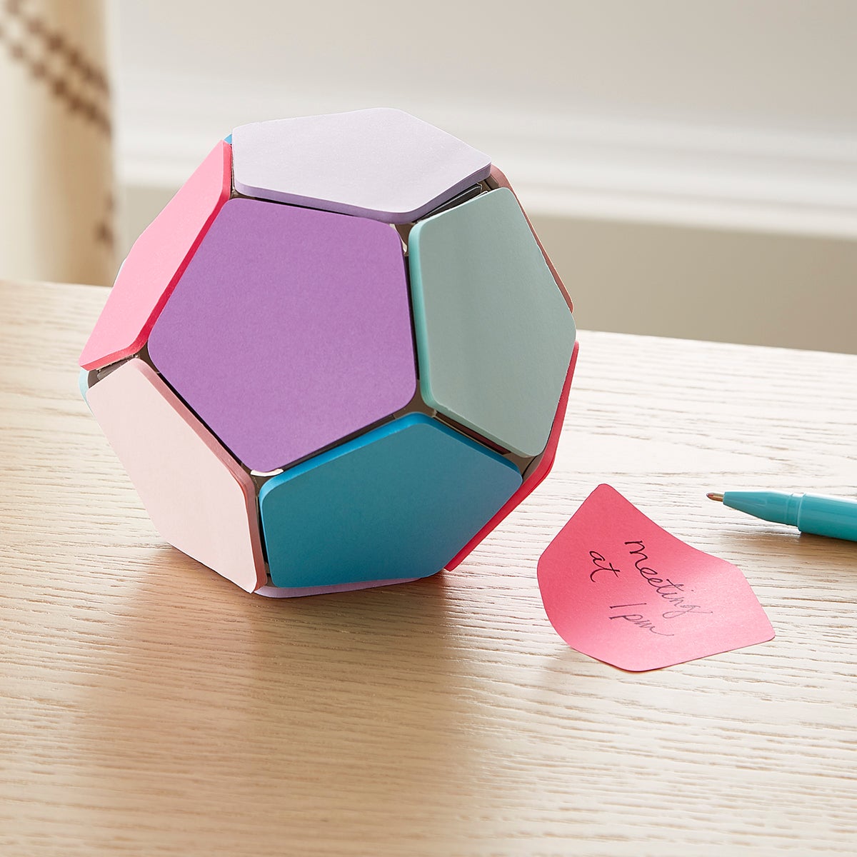 Poppin Sticky Memo Ball The Container Store