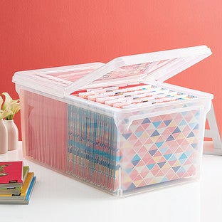 hanging file folder tote