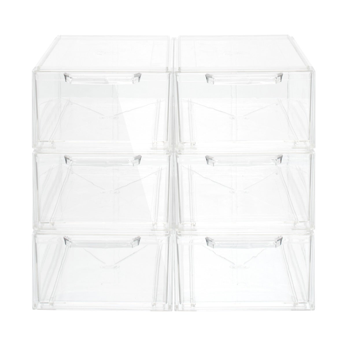 Clear Stackable Large Shoe Drawer – Horderly