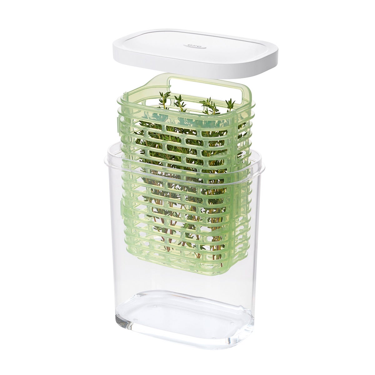 OXO greensaver Herb Keeper The Container Store