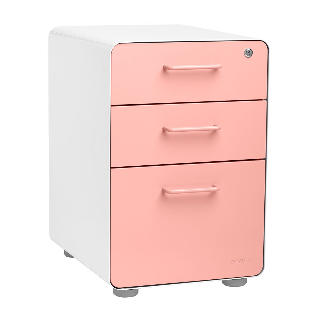 Poppin File Cabinet White Poppin 3 Drawer Stow File Cabinet