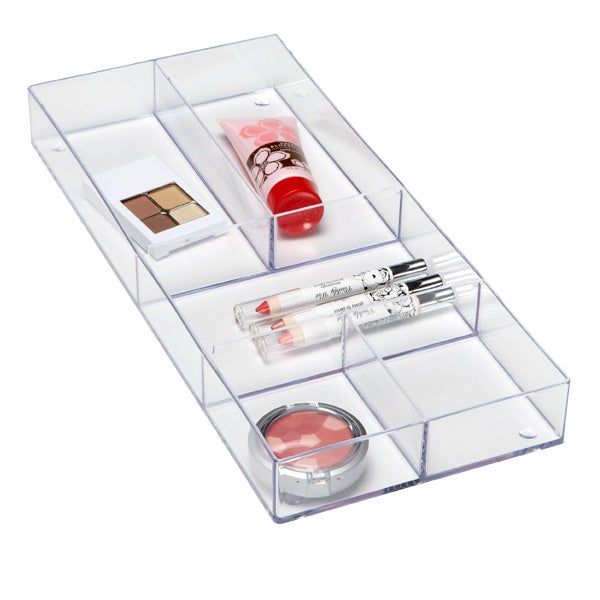 Makeup Stax 5-Section Cosmetic Organizer  The Container Store