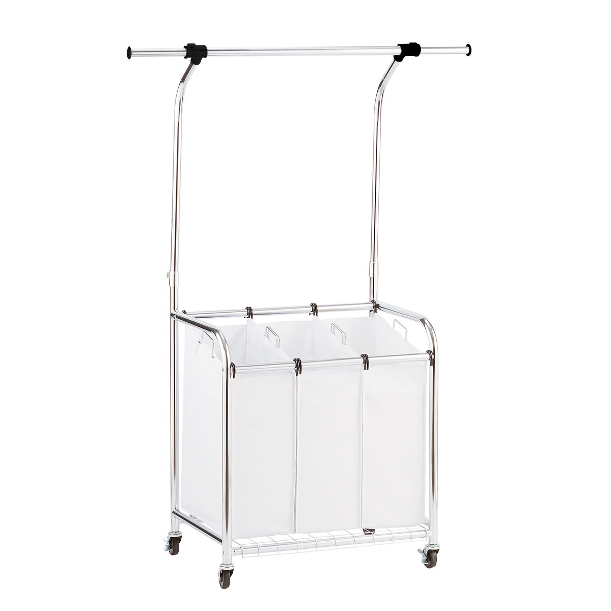3 bin laundry basket