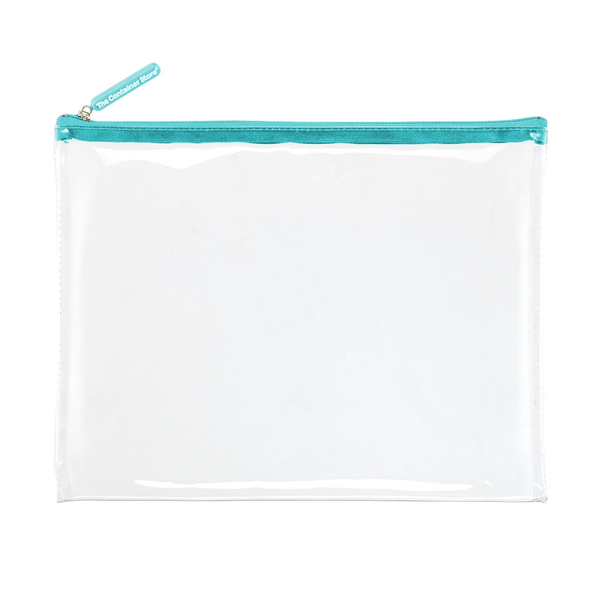 Clear Zippered Storage Bags, See Thru Transparent Totes with