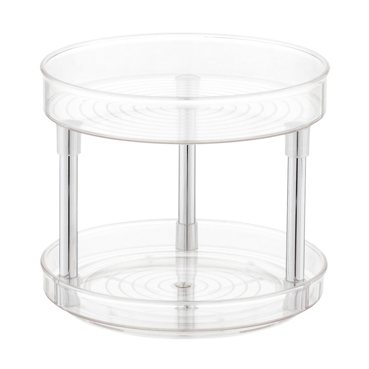 Idesign Linus 2 Tier Lazy Susan The Container Store