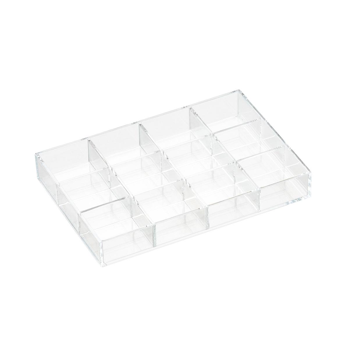 Clear Acrylic Small Stackable Trays | The Container Store