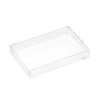 Radiance Open Small Stacking Tray Clear