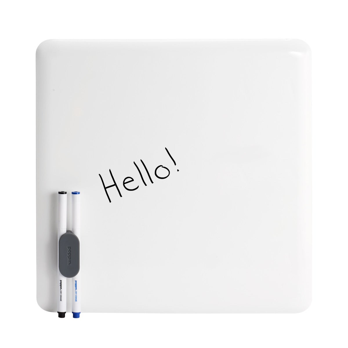 Poppin Metal Dry Erase Board Plate The Container Store