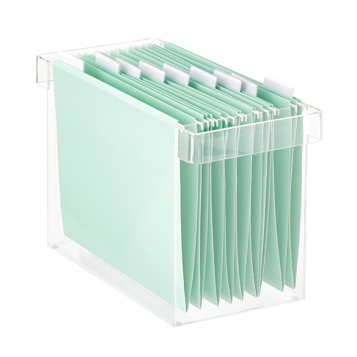 fdsfd File Rack Desk Folder Envelope Mail Bill Letter Transparent Storage Rack Acrylic File Holder Desk Organizer 2 Grid Multifunction Durable And Beautiful 8.46x4.41x5.43in