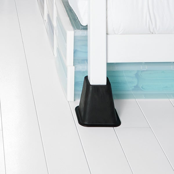 Black Bed Risers