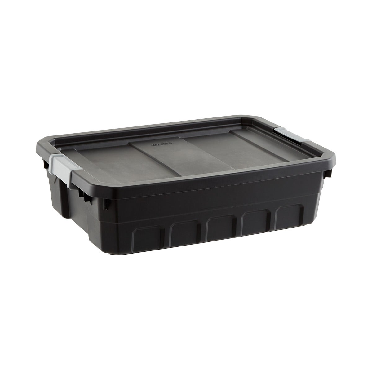 Black Plastic Storage Containers at