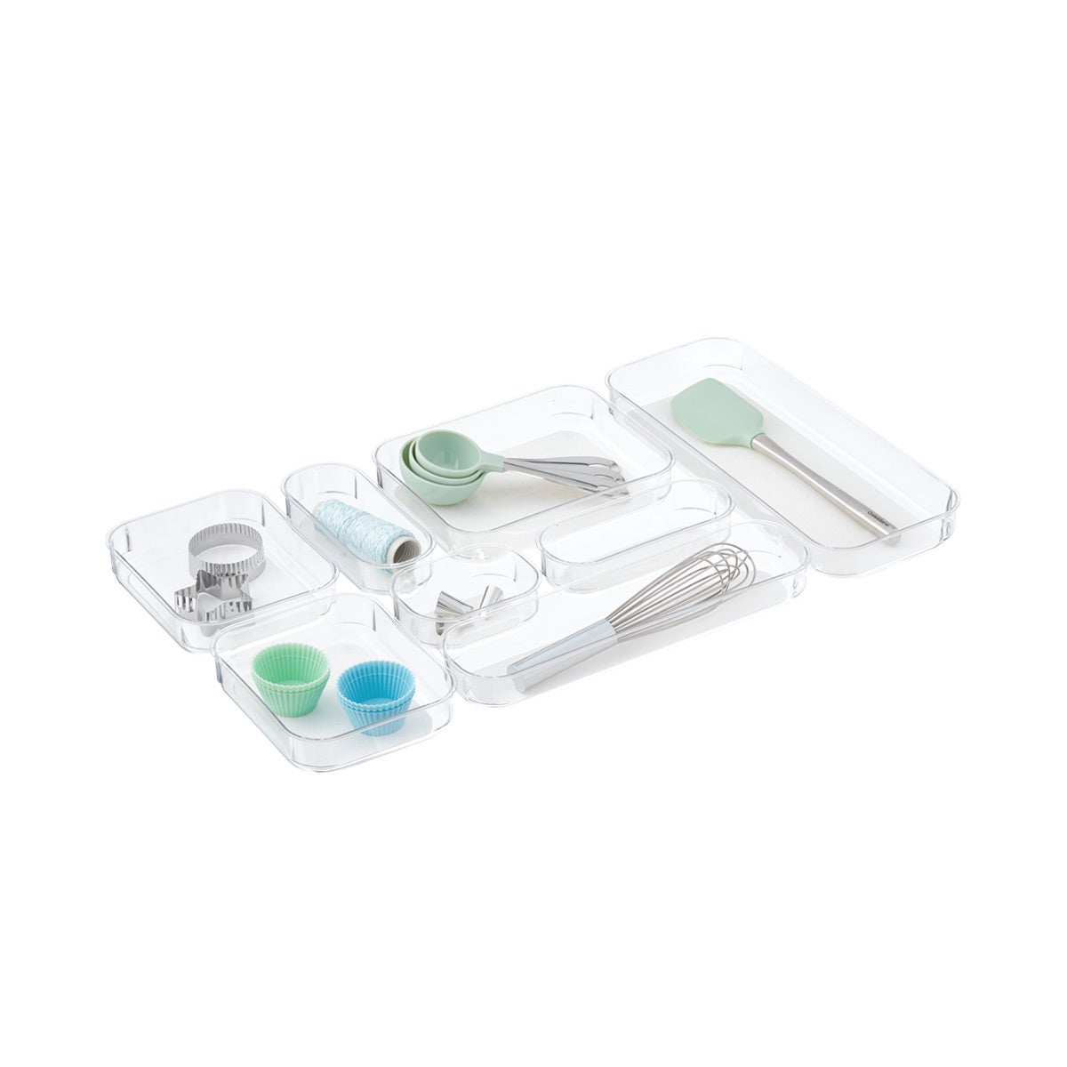 Madesmart Clear Drawer Organizers The Container Store