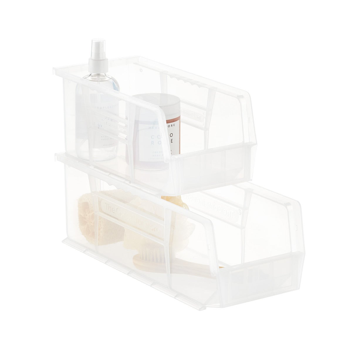 The Big One® Clear Plastic Storage Bin - Small