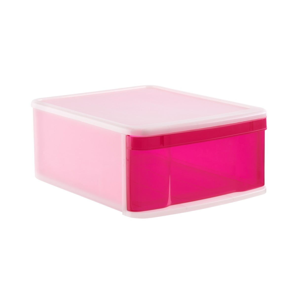 Large Tint Stackable Storage Drawer Cases Of 4 The Container Store