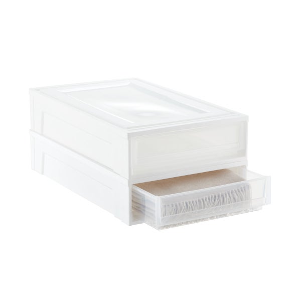 The Container Store Our Long Underbed Box - 35-5/8 x 18-1/4 x 6-1/4 Height - Each