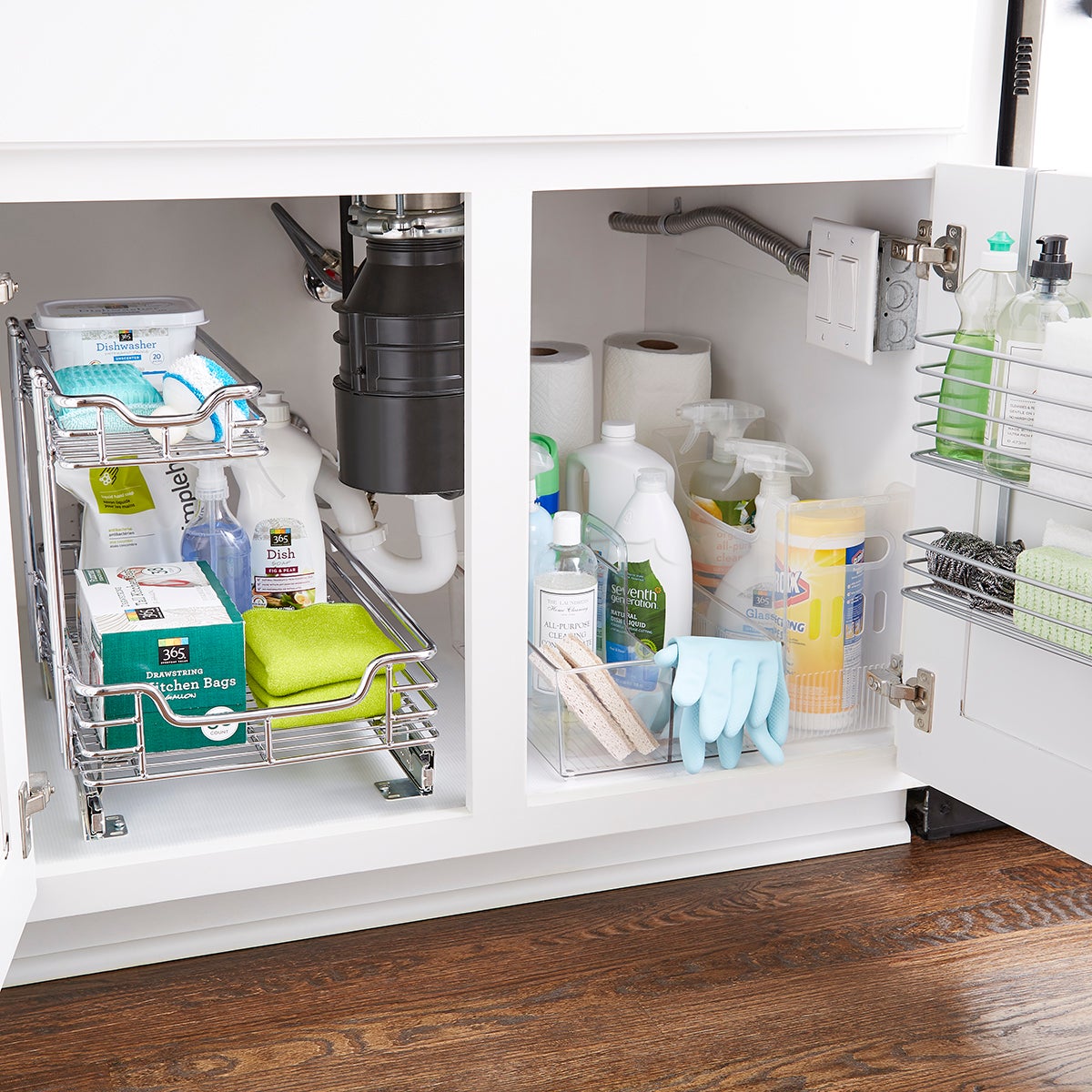 Under Sink Organization Starter Kit The Container Store