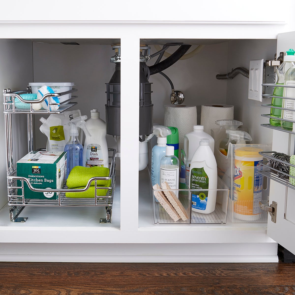 Under Sink Organization Starter Kit The Container Store