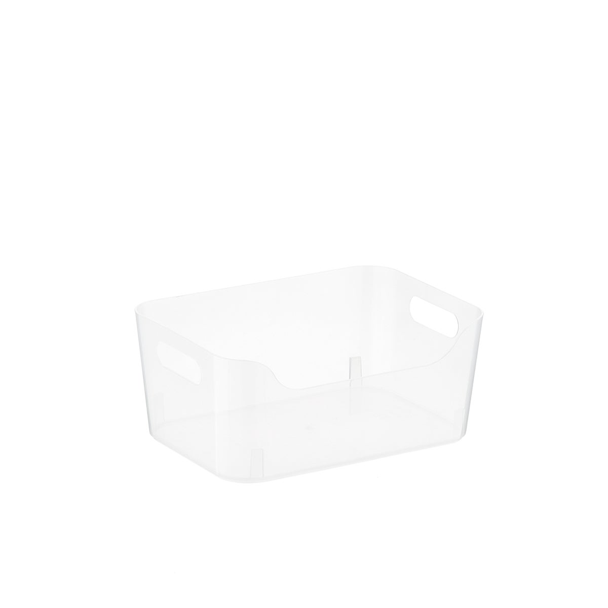 Clear Plastic Storage Bins with Handles Starter Kit