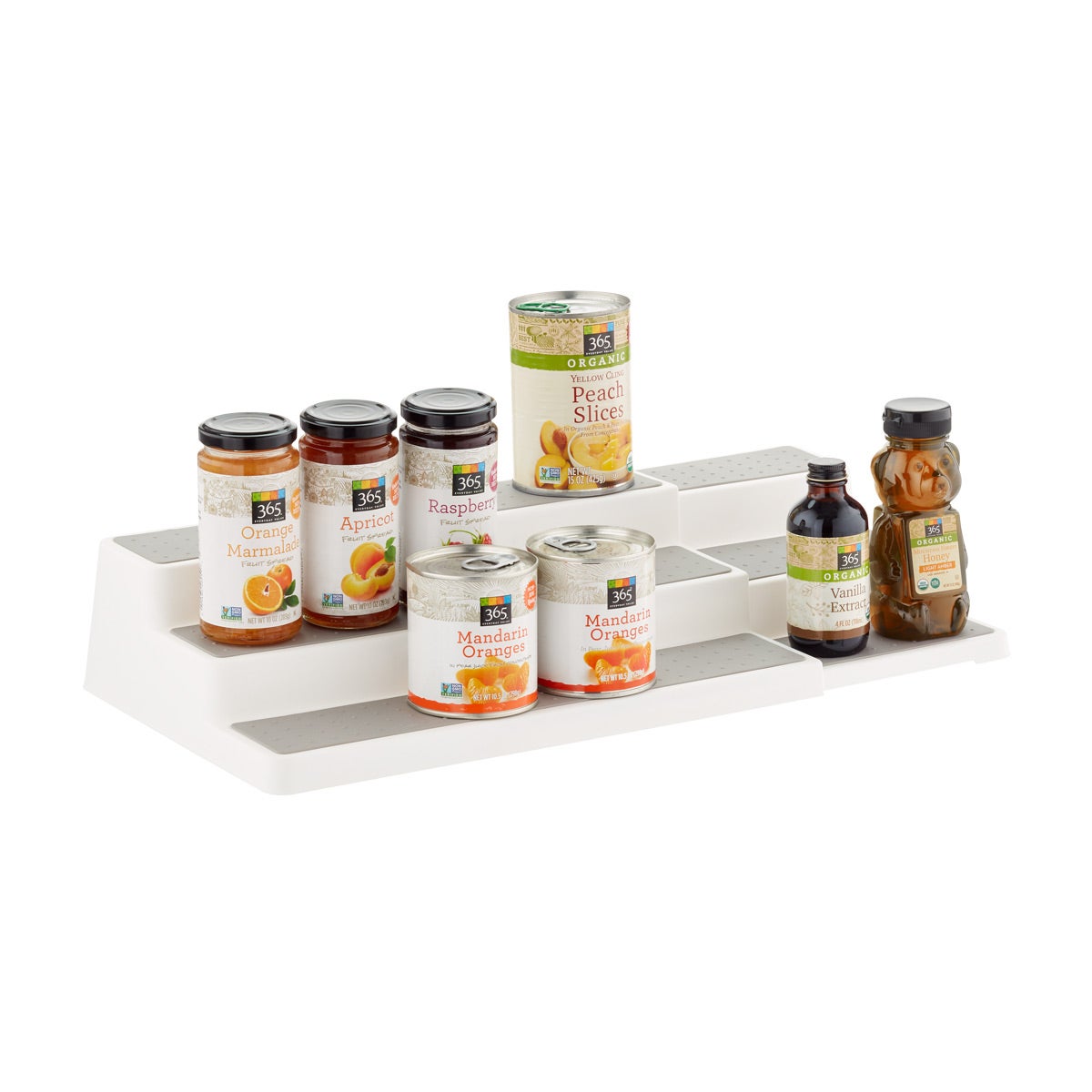 Madesmart Expandable Pantry Shelf Spice Organizer The