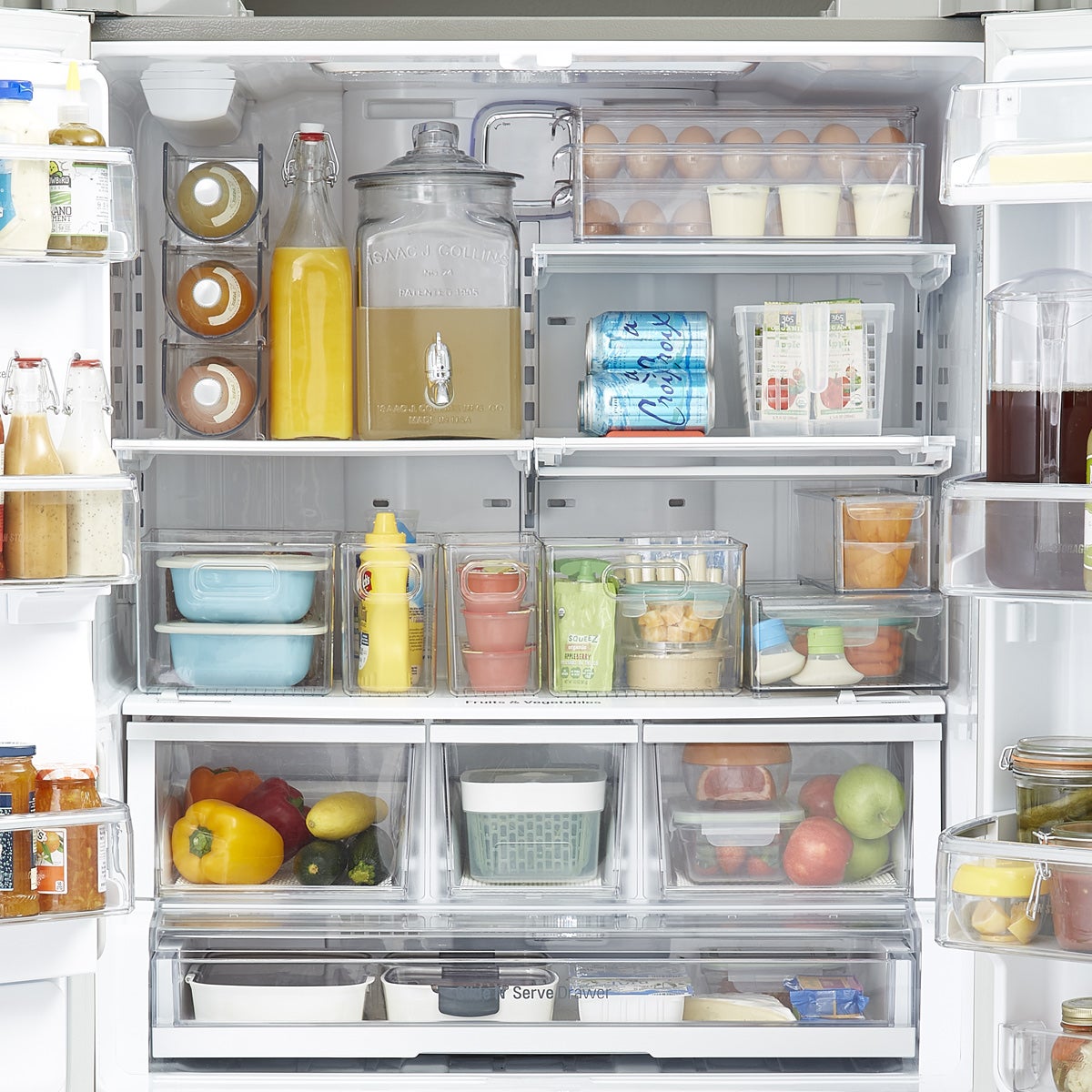 Fridge Organization Starter Kit The Container Store