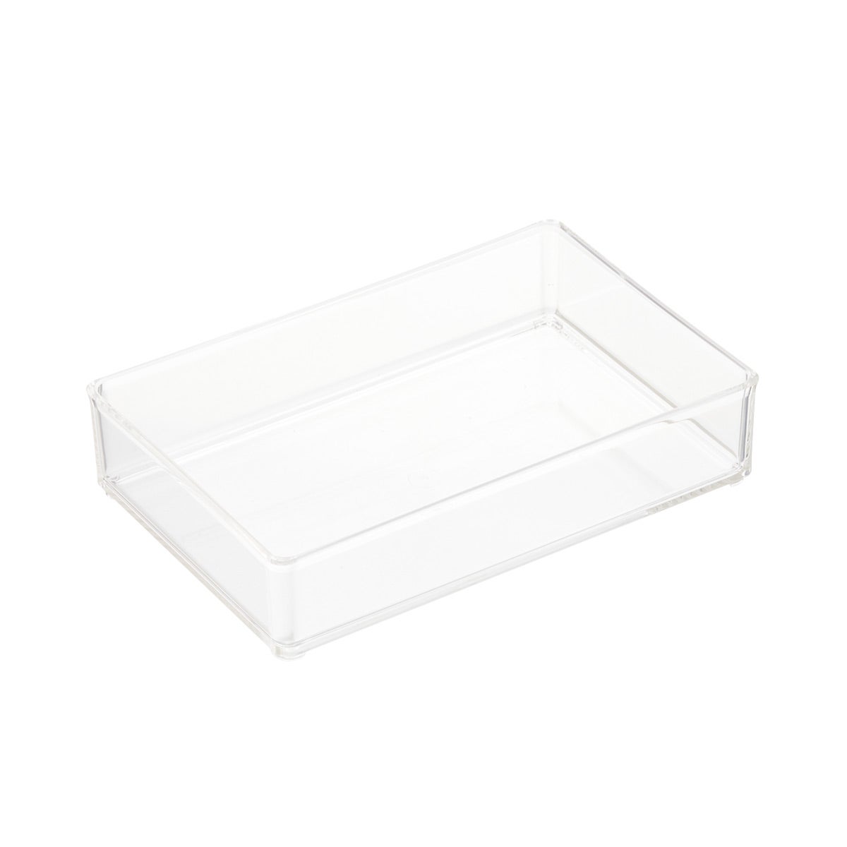 Clear Acrylic Stackable Drawer Organizers The Container Store