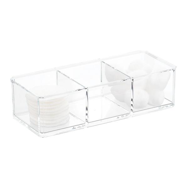 OnDisplay Stackable Acrylic Gravity Egg Tray Holder for Fridge (Brown, Set  of 3 Trays)