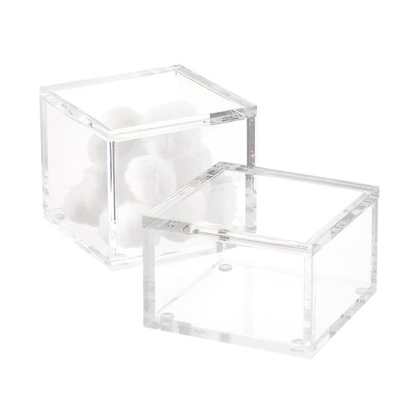 Square Acrylic Canisters