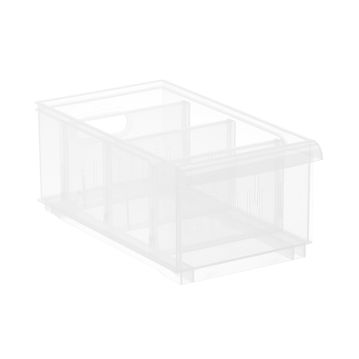 Clear Stackable Plastic Storage Bins The Container Store