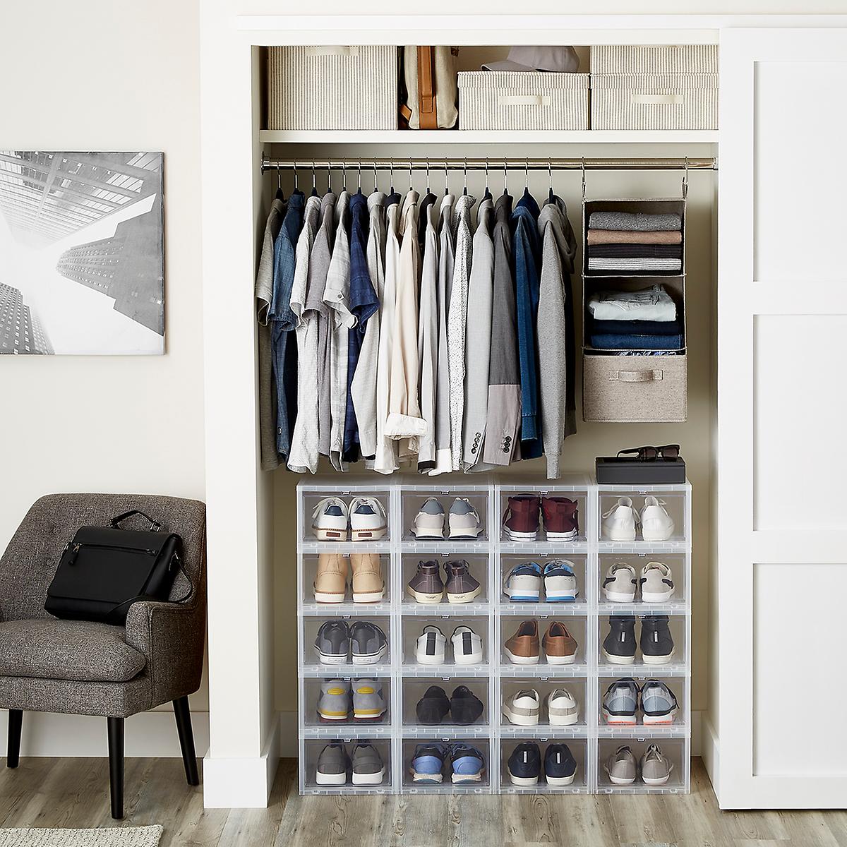 Men S Small Closet The Container Store