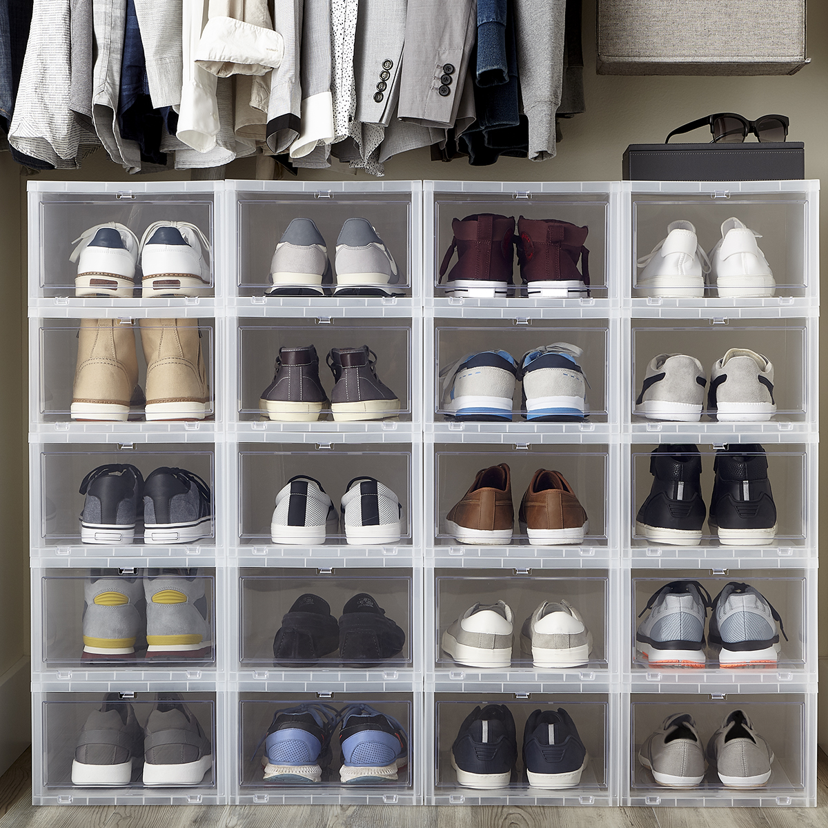 small shoe closet
