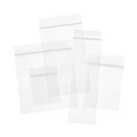 4 mil. Assorted Reclosable Bags Clear Pkg/40