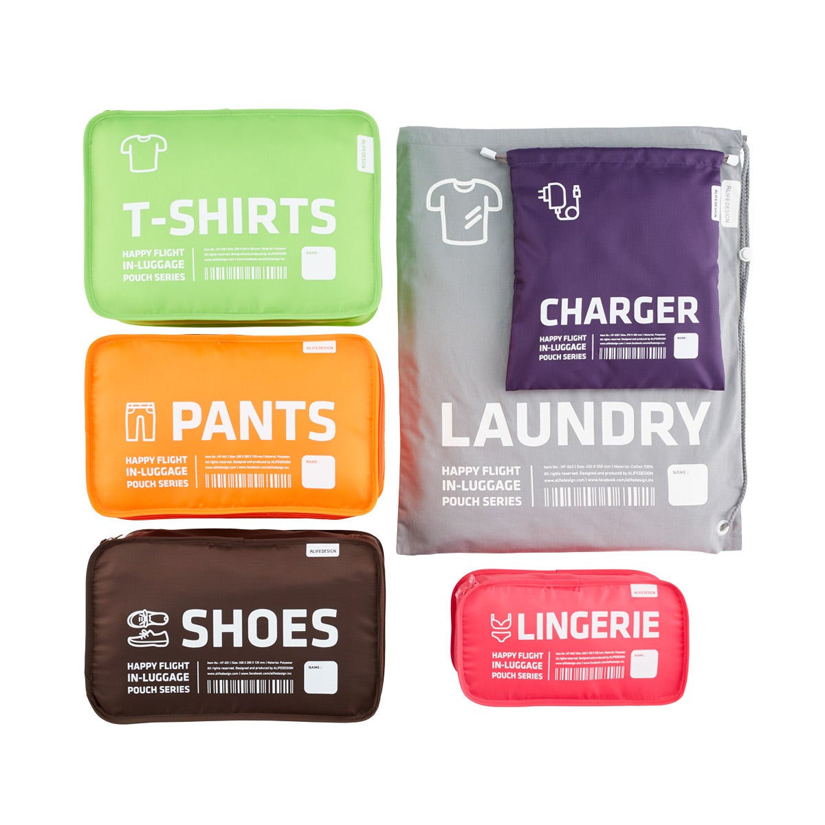 packing cube labels