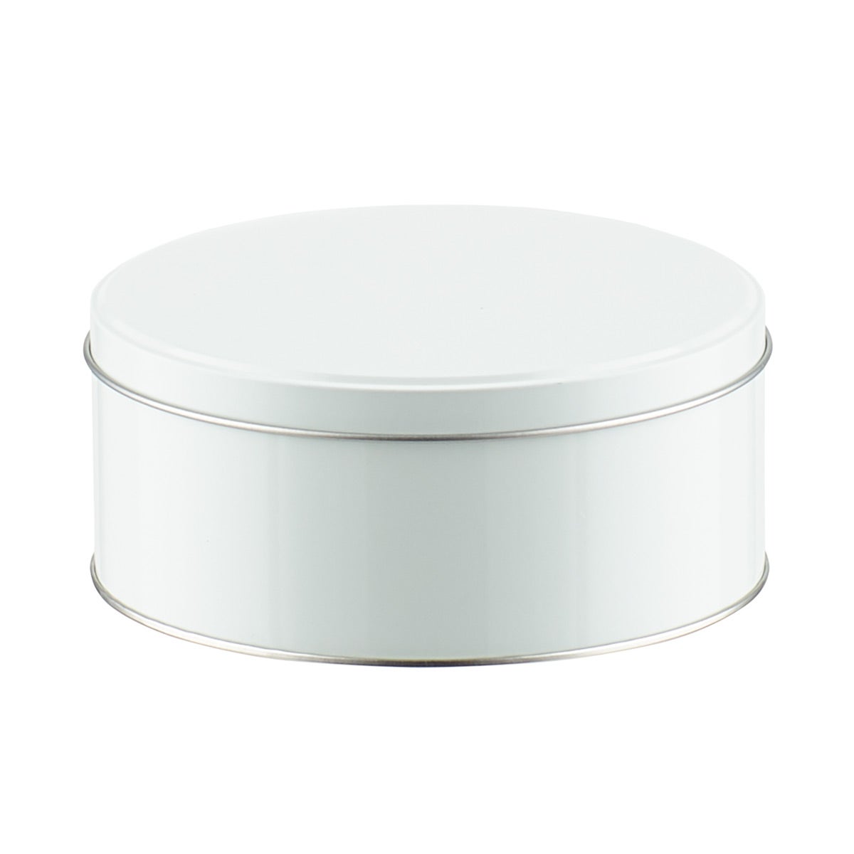 small round tin containers