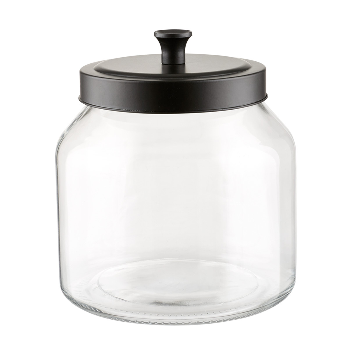 Home Essentials Terra Collection Assorted Footed Glass Canisters With Lids Set 3 for sale online 