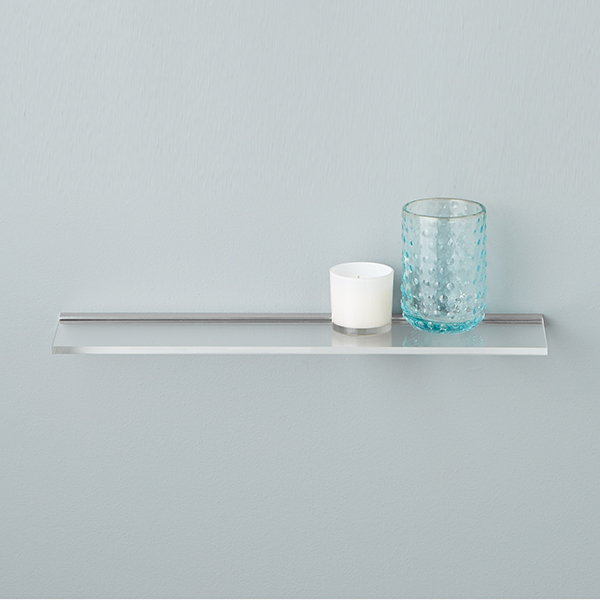 Umbra Sheer Acrylic Wall Shelf The Container Store